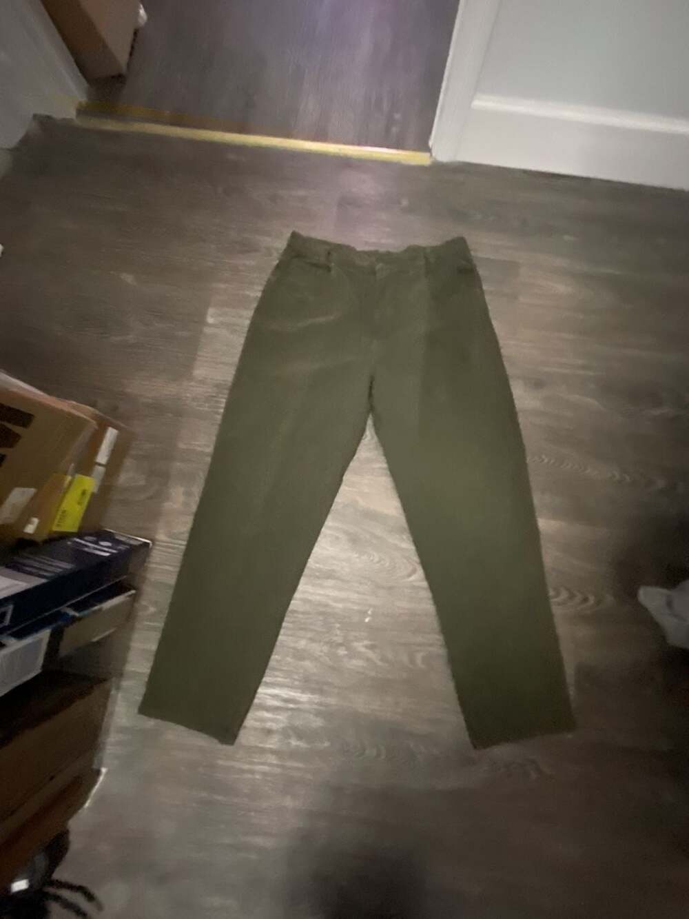 Cherokee Olive Green Casual Pants Size 38
